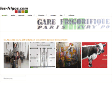 Tablet Screenshot of les-frigos.com